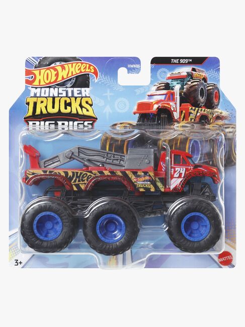 Hot Wheels Monster Trucks Big Rigs Bjærgningsbil Blandet Udvalg