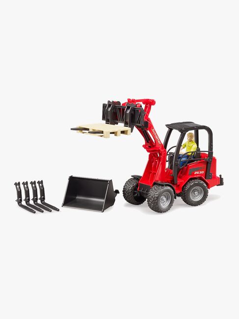 Bruder Schäffer Minilæsser 2034 & Figur