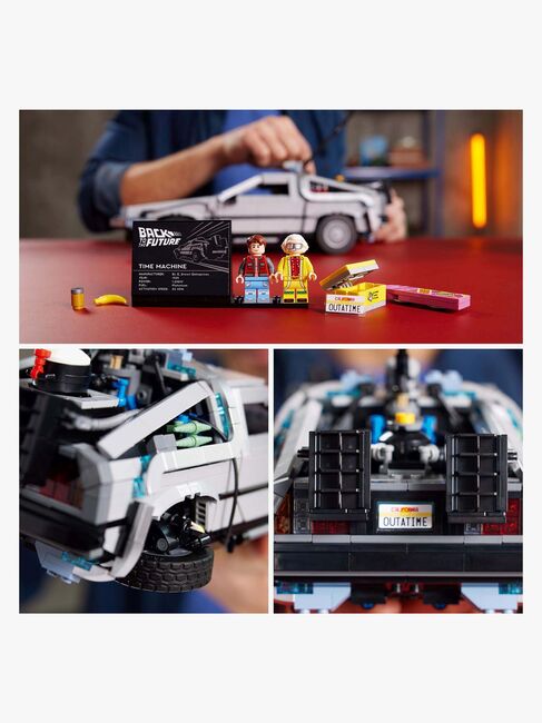 LEGO Icons 10300 Tidsmaskinen fra Tilbage til fremtiden