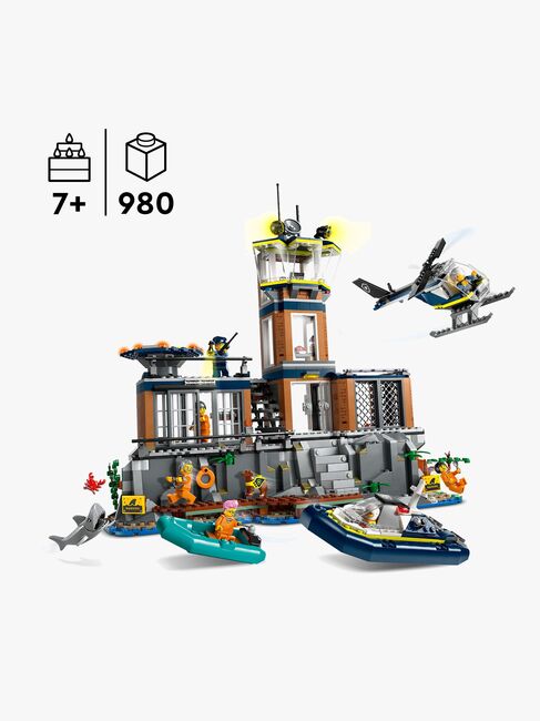 LEGO City 60419 Politiets fængselsø