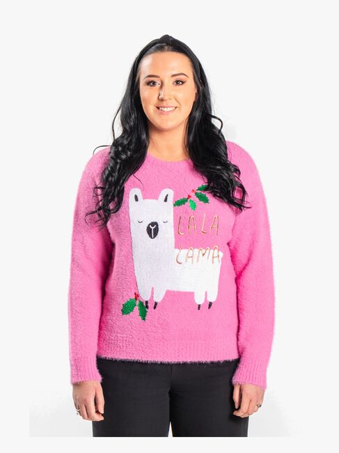 Luca & Lola Dame Trøje Lalalama Gift, Pink