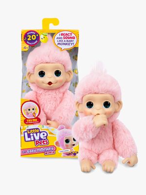 Little Live Pets  Interaktiv Bamse Mini Monkey Lemonz