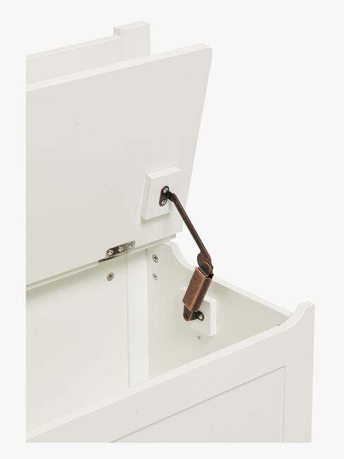 Alice & Fox LOVIS Bord & Stole + Sofa med Opbevaring, Hvid