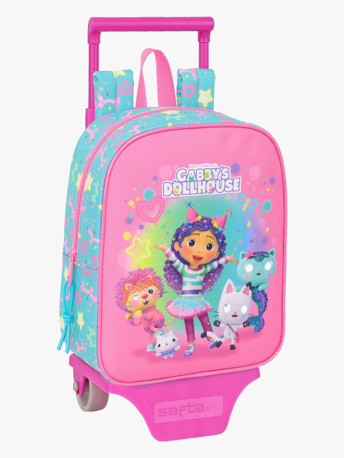 Gabby's Dollhouse Mini Trolley Kuffert 6L, Confetti