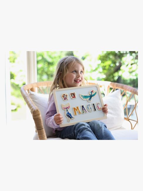 Musse & Helium Magnetbogstaver og Figurer 72 Stk.