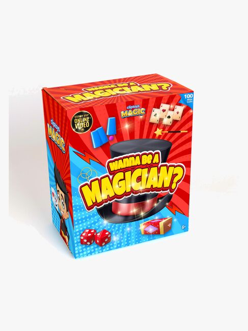 Cliptoys Magic Trylleæske Wanna Be A Magician?