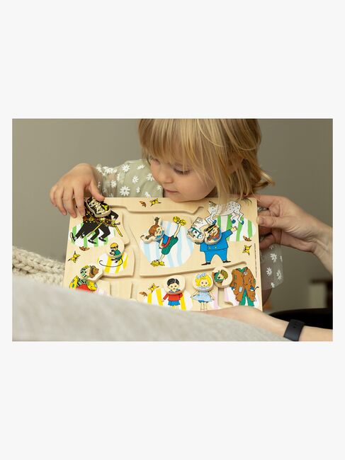 Pippi Langstrømpe Puslespil Labyrint