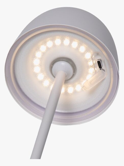 Star Trading Bordlampe Ronda, Hvid