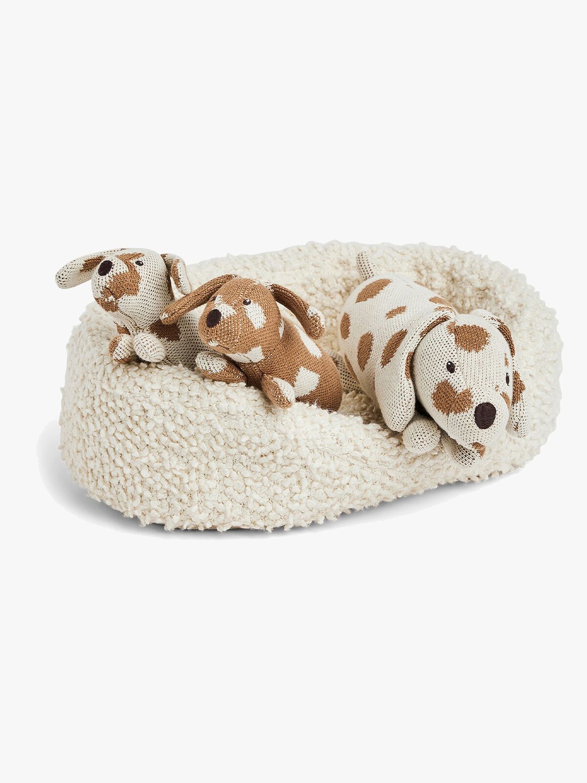 Smallstuff Hundekurv med Hundemor og Hvalpe