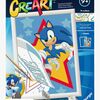 Ravensburger CreArt Malesæt Speedy Sonic