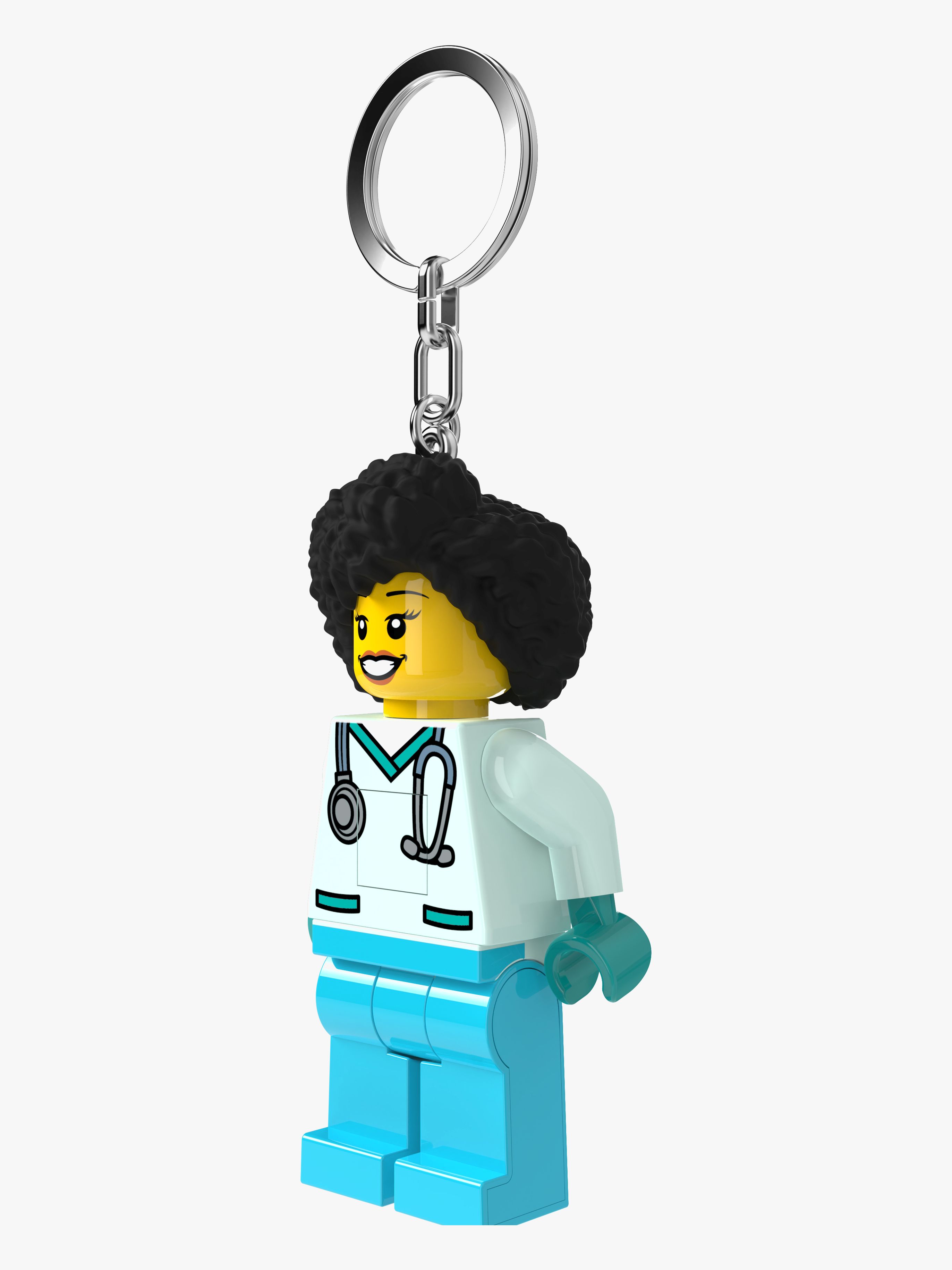LEGO Iconic Dr. Flieber Nøglering med LED-lys