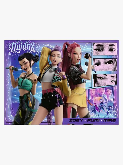 Ravensburger K-Pop Demon Hunters Puslespil XXL Derpy & Sussie 300 Brikker