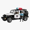 Bruder Jeep Wrangler Politibil med Figur