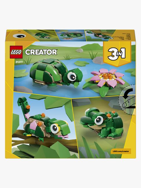 LEGO Creator 31377 Skildpadde med åkandeblomst