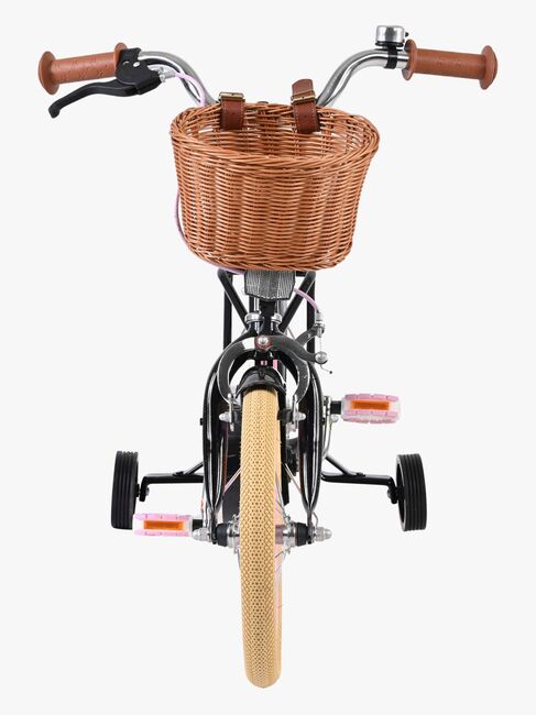 Volare Excellent Cykel med Kurv 14 Tommer, Sort