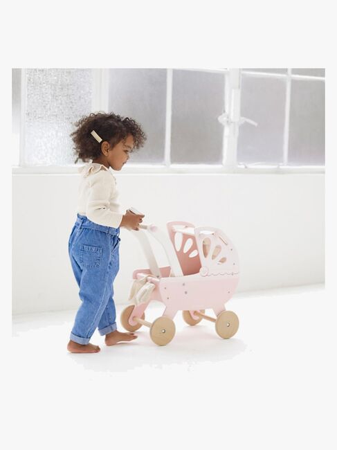 Le Toy Van Retro Dukkevogn i Træ