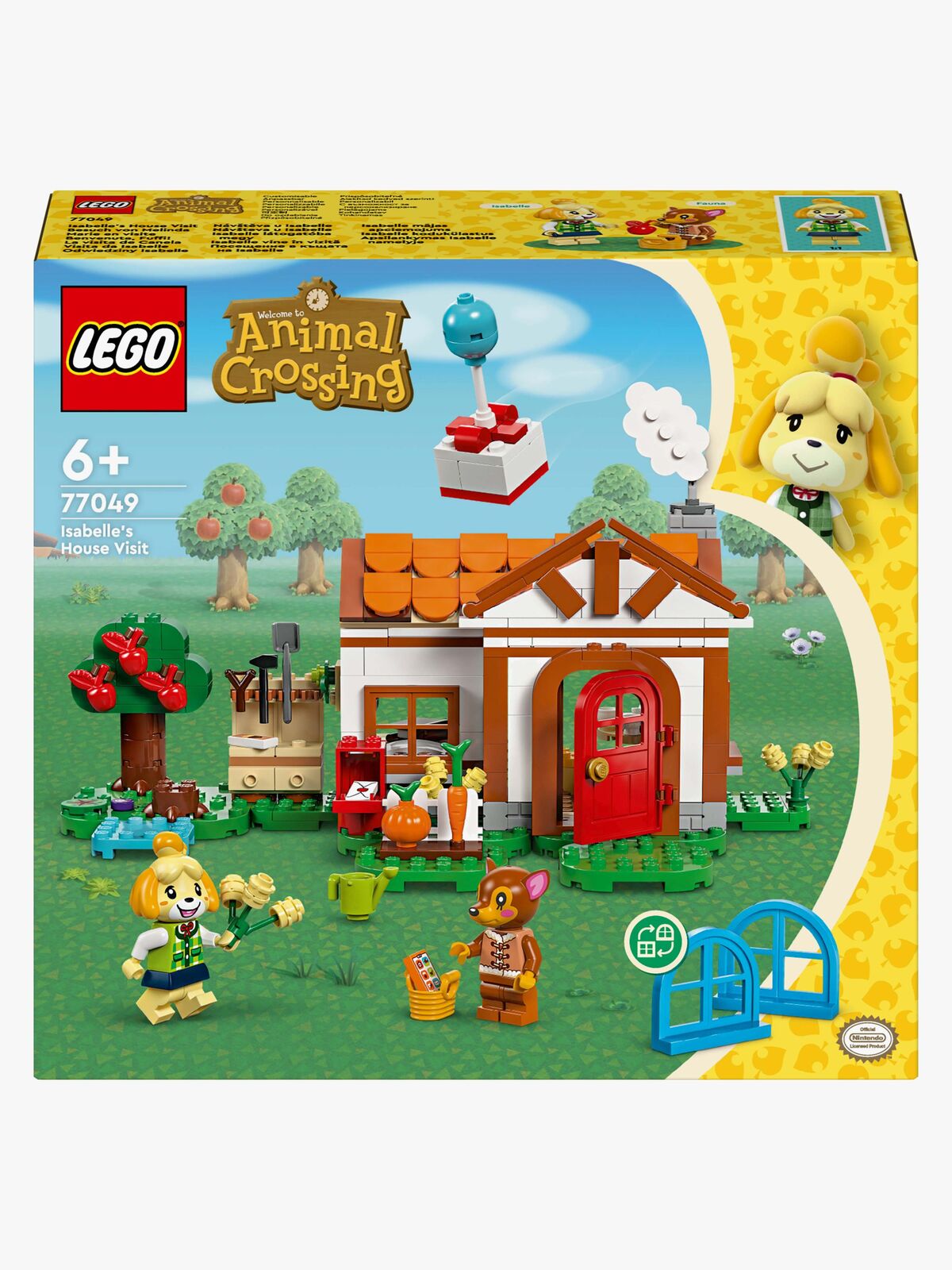 LEGO Animal Crossing 77049 Isabelle på husbesøg