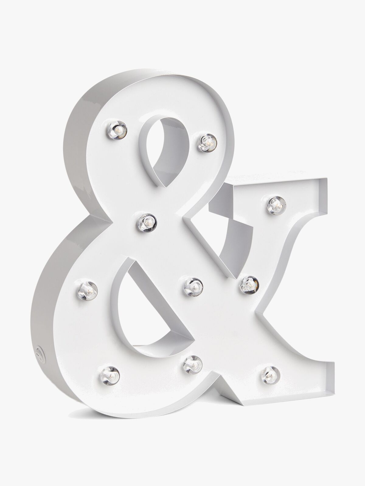 Alice & Fox Bogstavslampe &, Hvid