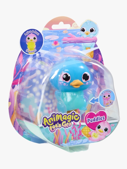 Animagic Let's Glo Platypus Figur, Blå