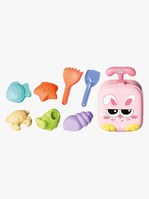 Toyrock Strandsæt med Taske Kanin 8 Dele