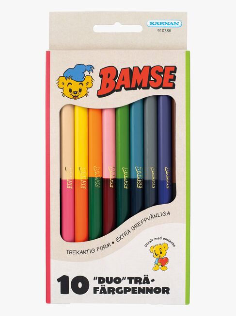 Kärnan Bamse  2-i-1 Farveblyanter