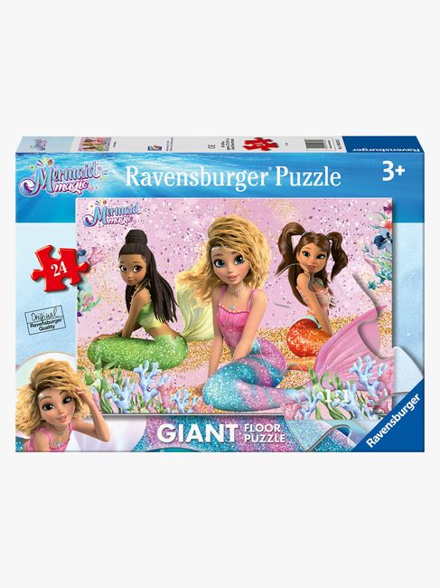 Ravensburger Mermaid Magic Gulvpuslespil 24 Brikker