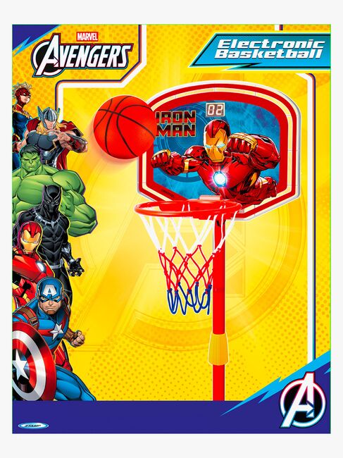 Marvel Iron Man Basketstativ med Lys- og Lydeffekt 100-160 cm