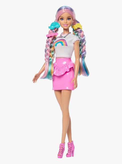 Barbie Legesæt Frisør Rainbow Sparkle