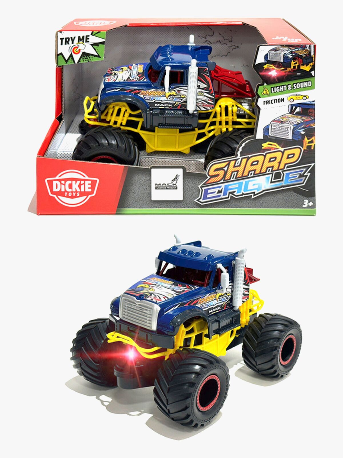 Dickie Toys Sharp Eagle Bil