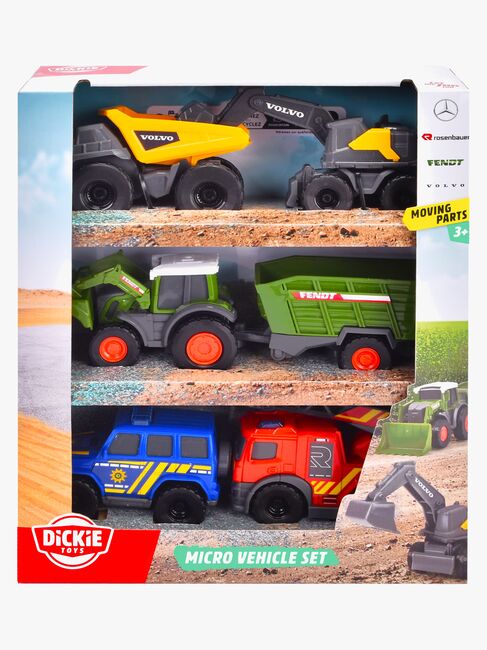 Dickie Toys Mini Legetøjsbiler 5-pak