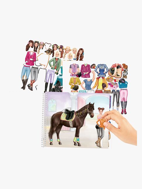 Miss Melody Dress Me Up Klistermærkebog