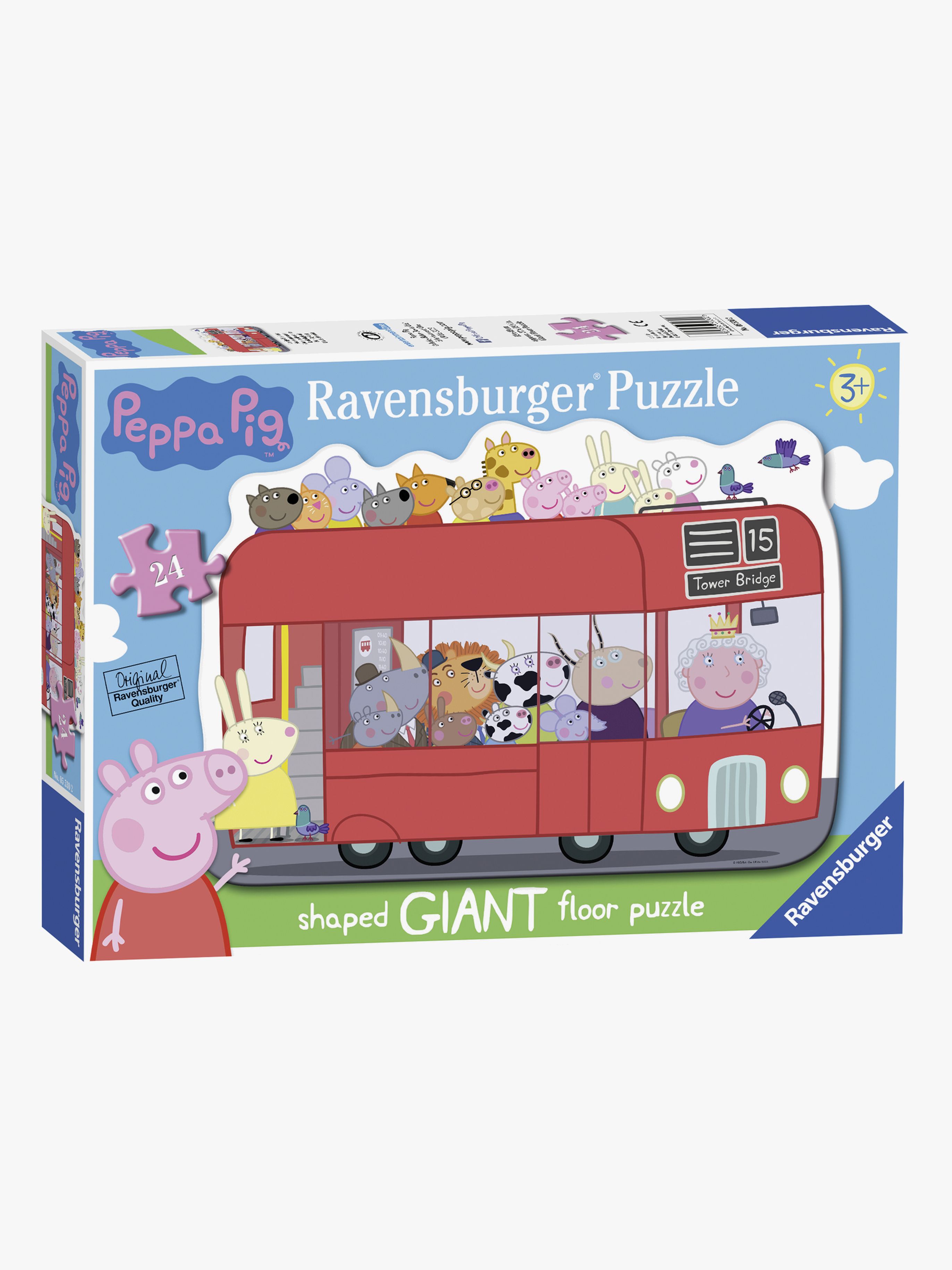 Ravensburger Gulvpuslespil Gurli Gris Bus, 24 Brikker
