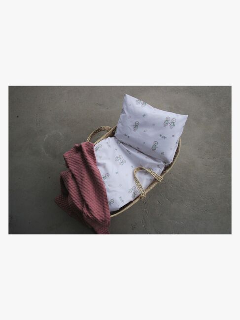 Elsa Beskow Blomsterfesten Sengesæt 70 x 80 Tremmeseng, Sandfarvet