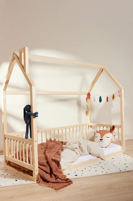 Minitude Nordic MASON Junior-/Montessori-seng 70x160, Træ