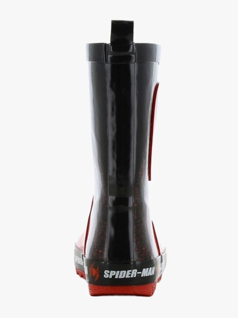 Marvel Spider-Man Gummistøvler, Red/Black