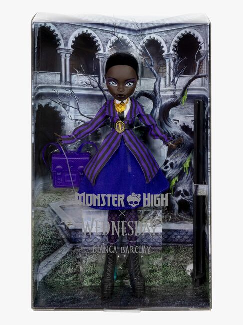 Monster High Modedukke Wednesday Bianca