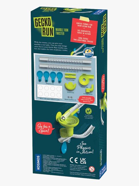 Kosmos Gecko Run Twister Udvidelsespakke Kuglelabyrint