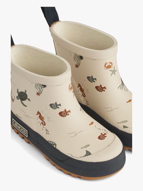 LIEWOOD Tekla Gummistøvler, Sea Creature/Sandy