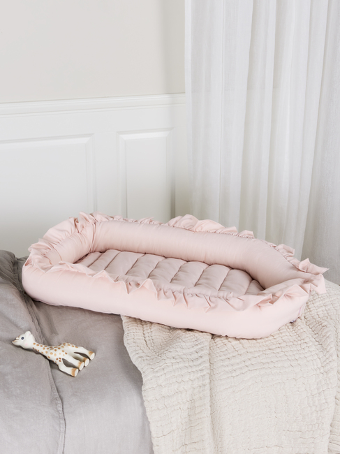 Alice & Fox FREYA Sengerand inkl Babynest, Pink
