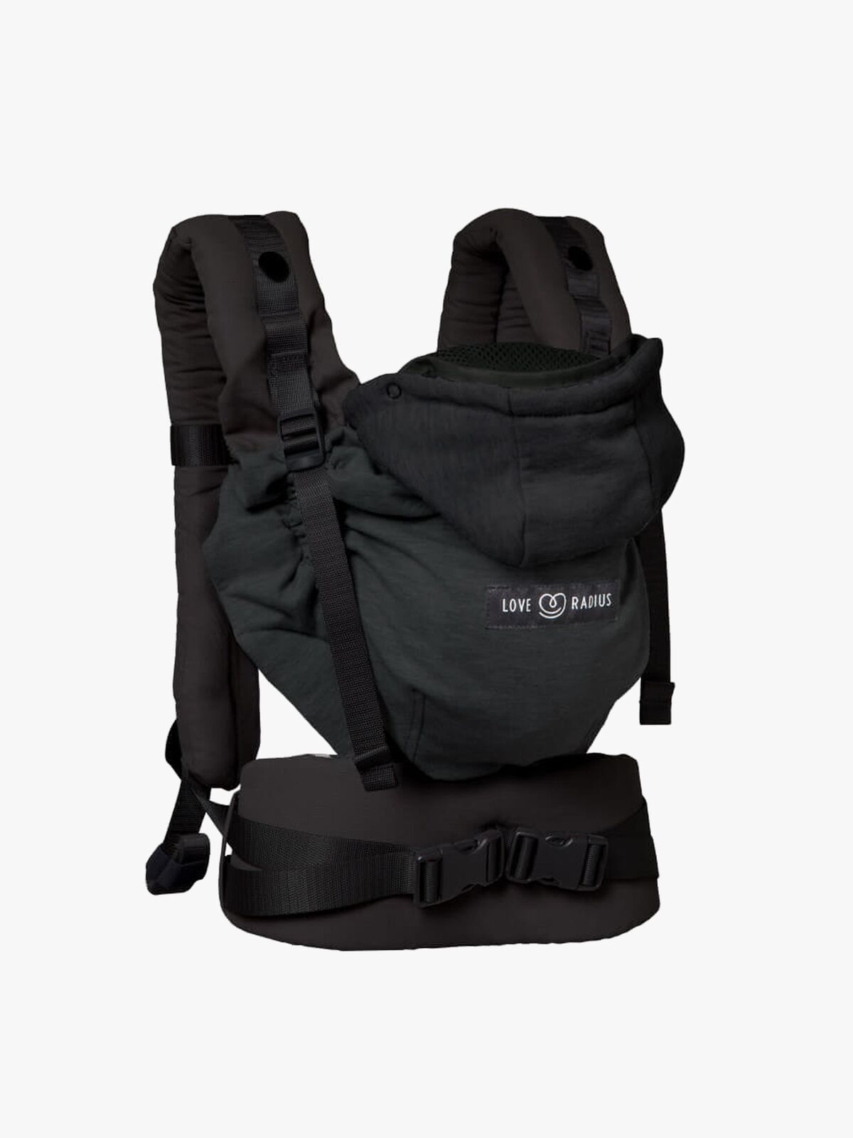 Love Radius HoodieCarrier 2 Bæresele, Black Forest