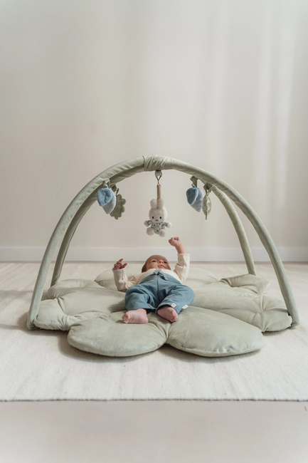 Miffy x Little Dutch Aktivitetstæppe, Lucky Leaves