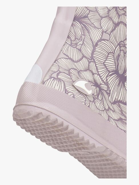 Viking Indie Print Gummistøvler, Dusty Pink/Cream