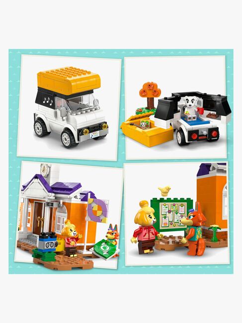 LEGO Animal Crossing 77052 K.K.'s koncert på bytorvet