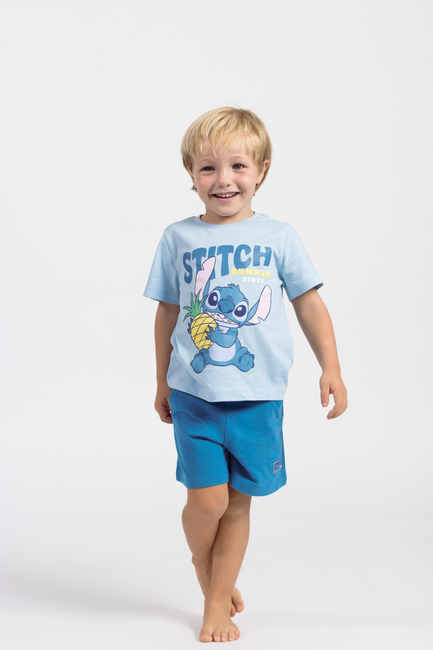 Disney Lilo & Stitch T-shirt & Shorts, Blå