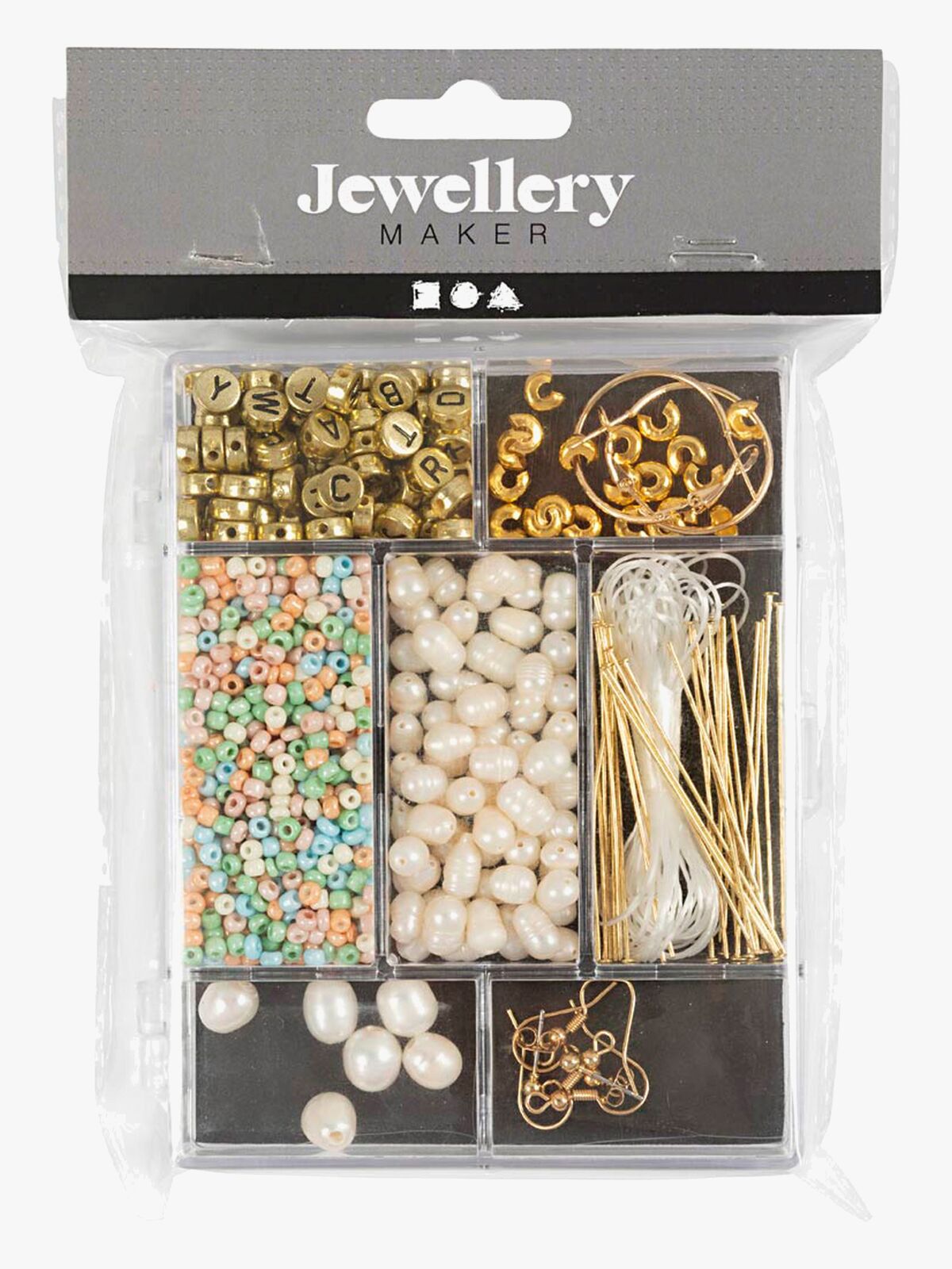 Creotime Kreasæt DIY Mix Smykker Ferskvandsperler