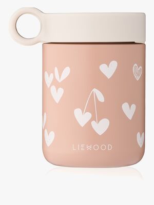 LIEWOOD Kiani  Mønstret Termobeholder, Sweethearts / Pale Tuscany