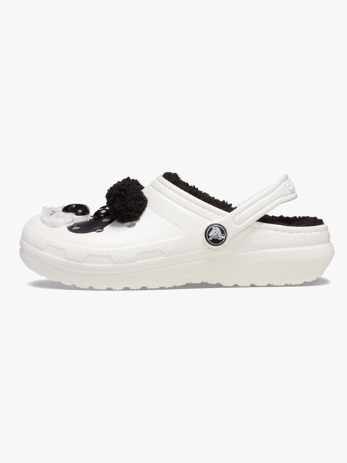 Crocs Classic Forede Hjemmesko, Panda/Chalk