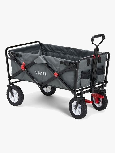 North 13.5 Light Trækvogn m. Bremse, Ivy Grey