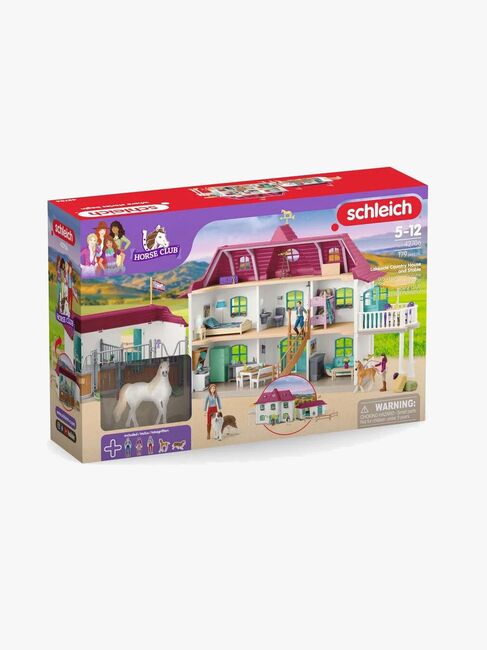 Schleich 42706 Horse Club Legesæt Lakeside Country House & Stald