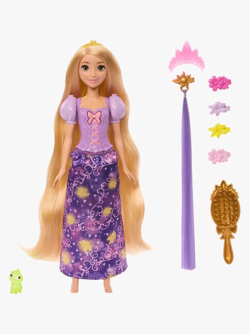Disney Princess Modedukke Rapunzel med Hårtilbehør